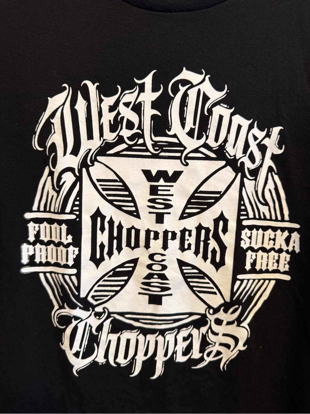 Men’s Black West Coast Choppers T-Shirt